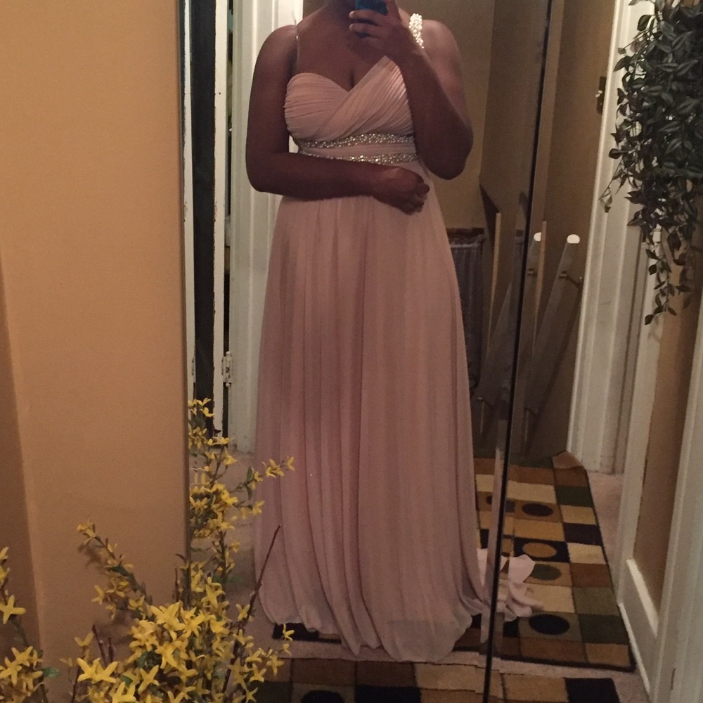A Mauve dress